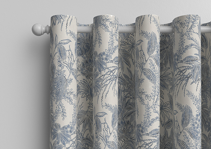 Maui, Indigo - Made to Measure Curtains - Image 12